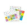 LEAN TOYS Magnetisch puzzelboek Engels alfabet afbeeldingen