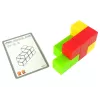 LEAN TOYS Magnetische Puzzelkubus Dubbelzijdige Kaarten 108 Uitdagingen
