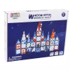 LEAN TOYS Magnetic Space Windows bouwblokken 90 delen – ABS-kunststof STEM-bouwset