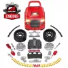 LEAN TOYS mechanica set, vrachtwagen om te demonteren, gereedschap