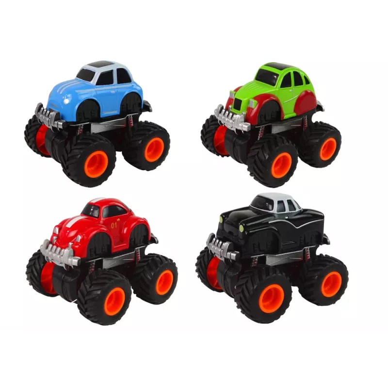 LEAN TOYS metalen auto grote wielen verschillende designs HXHG08