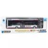 LEAN TOYS Metalen City Bus met Geluid en Licht 1:42