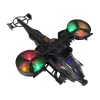 LEAN TOYS militaire helikopter met grote rotorbladen, lichten, geluid en rotatie