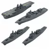 LEAN TOYS Militair set soldaten voertuigen schepen straaljagers basis 54 stuks