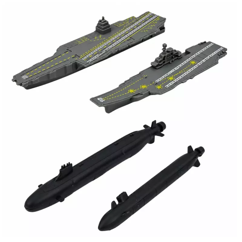 LEAN TOYS Militair set soldaten voertuigen schepen straaljagers basis 54 stuks