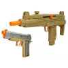 LEAN TOYS militaire set wapen masker verrekijker vest kompas