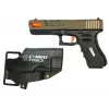 LEAN TOYS militair speelgoedset soft-bullet-pistolen MP7
