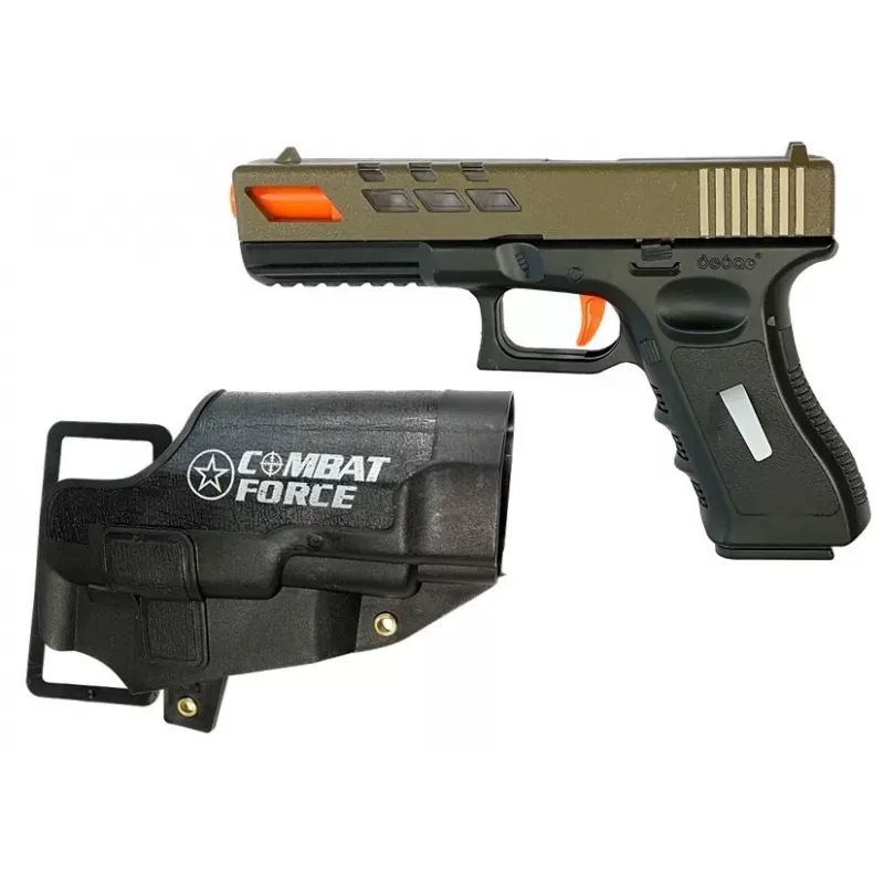 LEAN TOYS militair speelgoedset soft-bullet-pistolen MP7