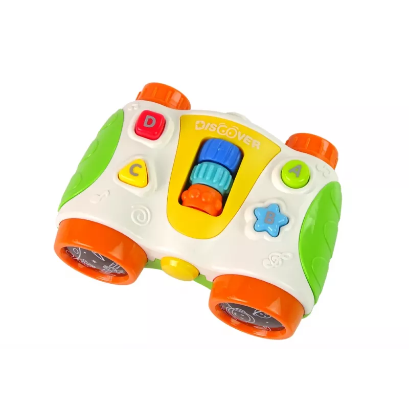 LEAN TOYS multifunctionele interactieve verrekijker voor baby's baby-telescoop