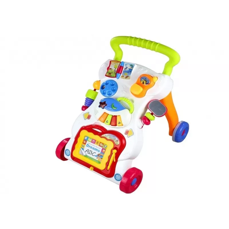 LEAN TOYS Multifunctionele loopwagen voor baby's ter ondersteuning van de eerste stapjes