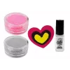 LEAN TOYS nagellakset met dispenser glitter nagellak