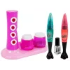 LEAN TOYS nagellakset met glitterdispenser en gekleurde stickers