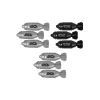 LEAN TOYS marine leger set marinebasis straaljagers bommen