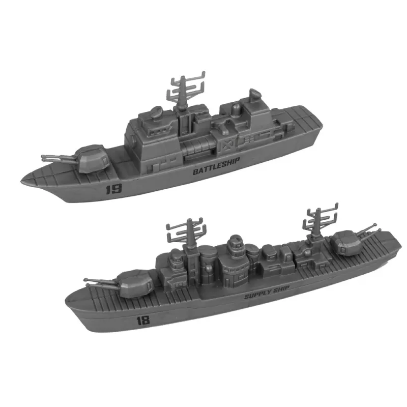 LEAN TOYS marine leger set marinebasis straaljagers bommen