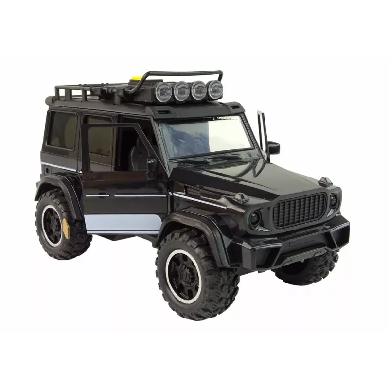 LEAN TOYS Off-road auto 1:14 frictieaandrijving zwart