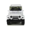 LEAN TOYS offroad politieauto wit