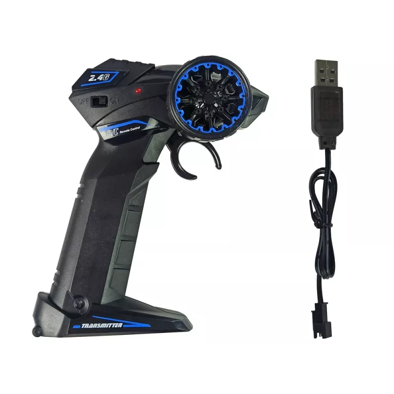 LEAN TOYS offroad-afstandsbediening 2,4 GHz 1:16 geel