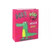 LEAN TOYS roze papieren draagtas 32cm x 26cm x 10cm