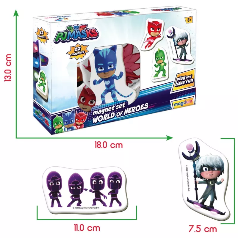 LEAN TOYS PJ Masks magneetset ME 5031-31