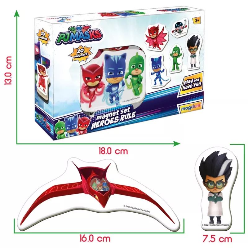 LEAN TOYS PJ Masks magneetset Pjmasks ME 5031-32