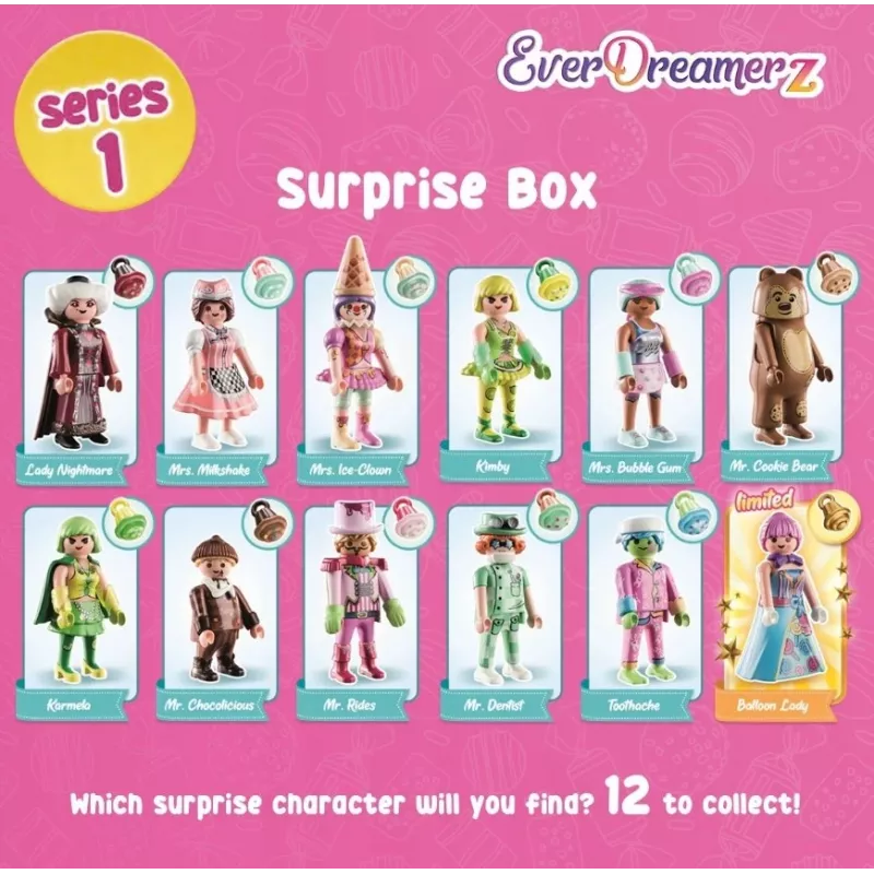 LEAN TOYS Playmobil EverDreamerz 70389 verrassingsbox serie 1