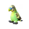 LEAN TOYS pluchen groene papegaaimascotte 20 cm