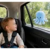 LEAN TOYS Pluchen Octopus met Zuignap, Blauw, 16 cm