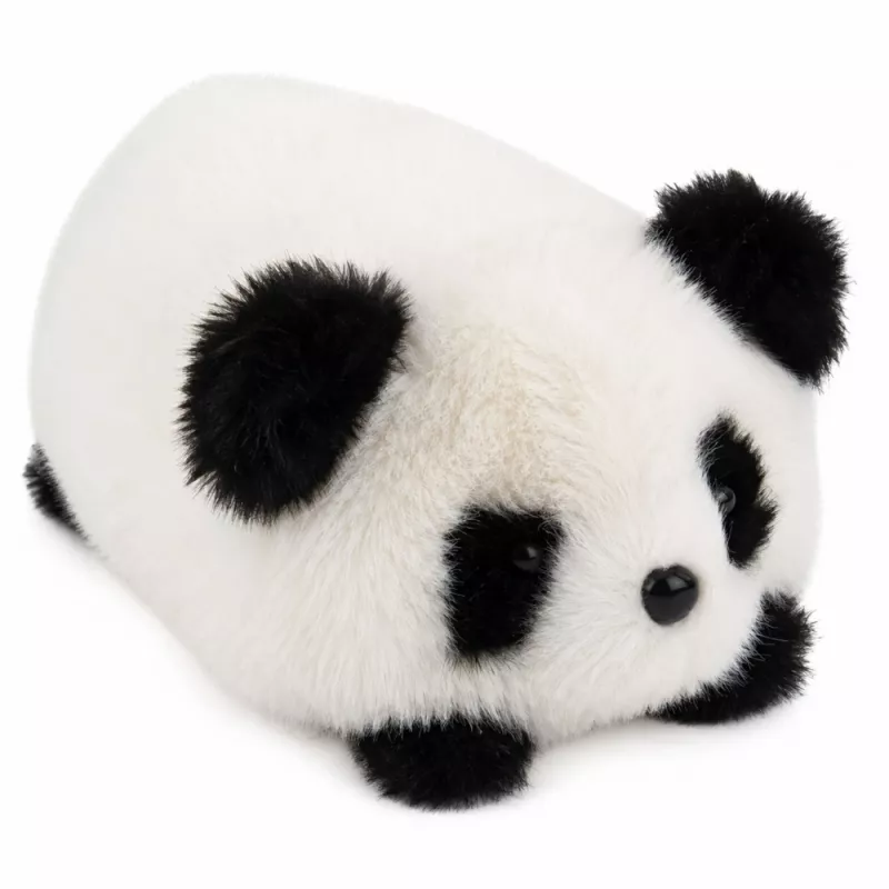 LEAN TOYS Pluchen panda Knuffeldier Zwart en Wit 16 cm