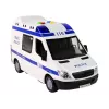 LEAN TOYS Politieauto met frictieaandrijving, geluid en licht