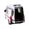 LEAN TOYS Politieauto met frictieaandrijving, geluid en licht