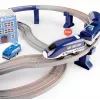LEAN TOYS Police Town treinset blauw 203 km/h