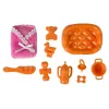 LEAN TOYS Zwangere Babypop met Lang Haar en Accessoires