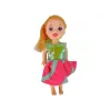 LEAN TOYS Zwangere Babypop met Lang Haar en Accessoires