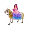 LEAN TOYS Prinsessenpop met witte pony figuren accessoires