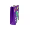 LEAN TOYS paarse dinosaurus papieren cadeautas 32cm x 26cm x 10cm
