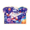 LEAN TOYS Puzzel in een Tube Cosmos 28 stukjes