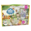LEAN TOYS Puzzel School voor Dieren 100 stukjes