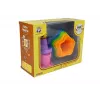 LEAN TOYS piramidebekers voor baby's asterisks