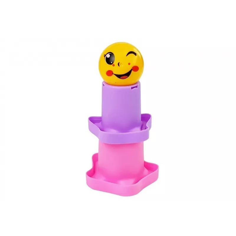 LEAN TOYS piramidebekers voor baby's asterisks