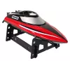 LEAN TOYS R/C afstandsbediening motorboot 2,4G rood 20-25 km/h