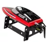 LEAN TOYS R/C afstandsbediening motorboot 2,4G rood 20-25 km/h