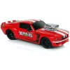 LEAN TOYS R/C sportwagen 1:16 rood witte strepen piloot