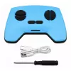 LEAN TOYS RC gekko hagedis muurklimmend 360° blauw
