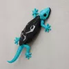 LEAN TOYS RC gekko hagedis muurklimmend 360° blauw