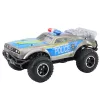 LEAN TOYS RC off-road politieauto 1:8 zilver