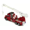LEAN TOYS brandweerafstandsbedieningsauto 2.4G met licht en geluid rood