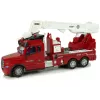 LEAN TOYS brandweerafstandsbedieningsauto 2.4G met licht en geluid rood