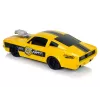 LEAN TOYS Op afstand bestuurbare sportwagen Classic 1:20 geel piloot