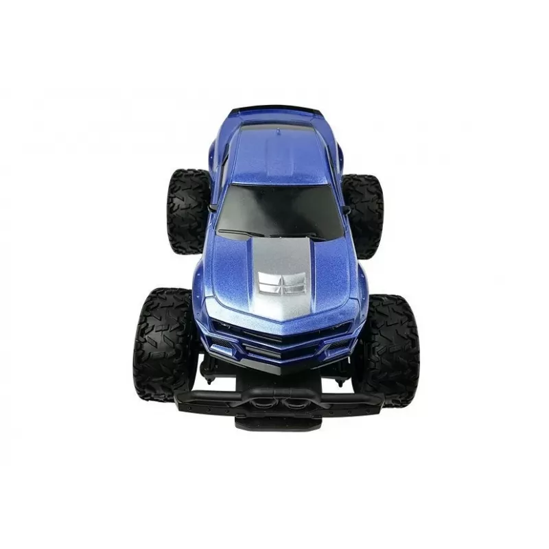 LEAN TOYS afstandsbediening auto off-road R/C blauw high wheels