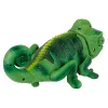 LEAN TOYS Op Afstand Bestuurbare Kameleon Groen Licht 28 cm
